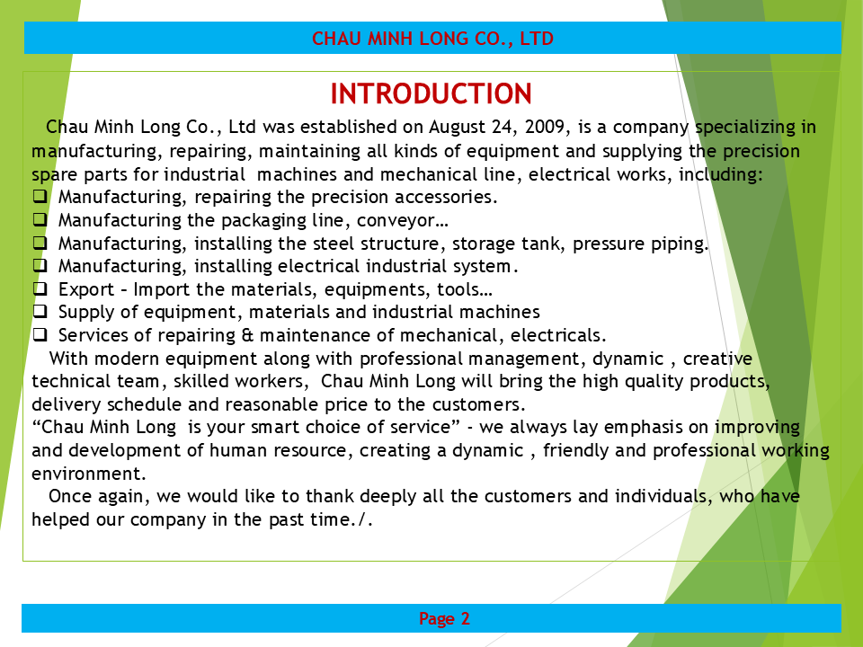 profile ch&acirc;u minh long 